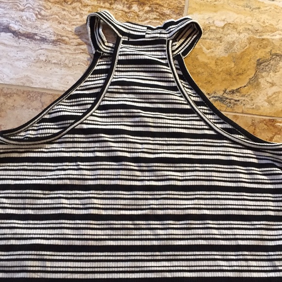 Key to my Heart halter racerback/mock turtleneck - Picture 4 of 6